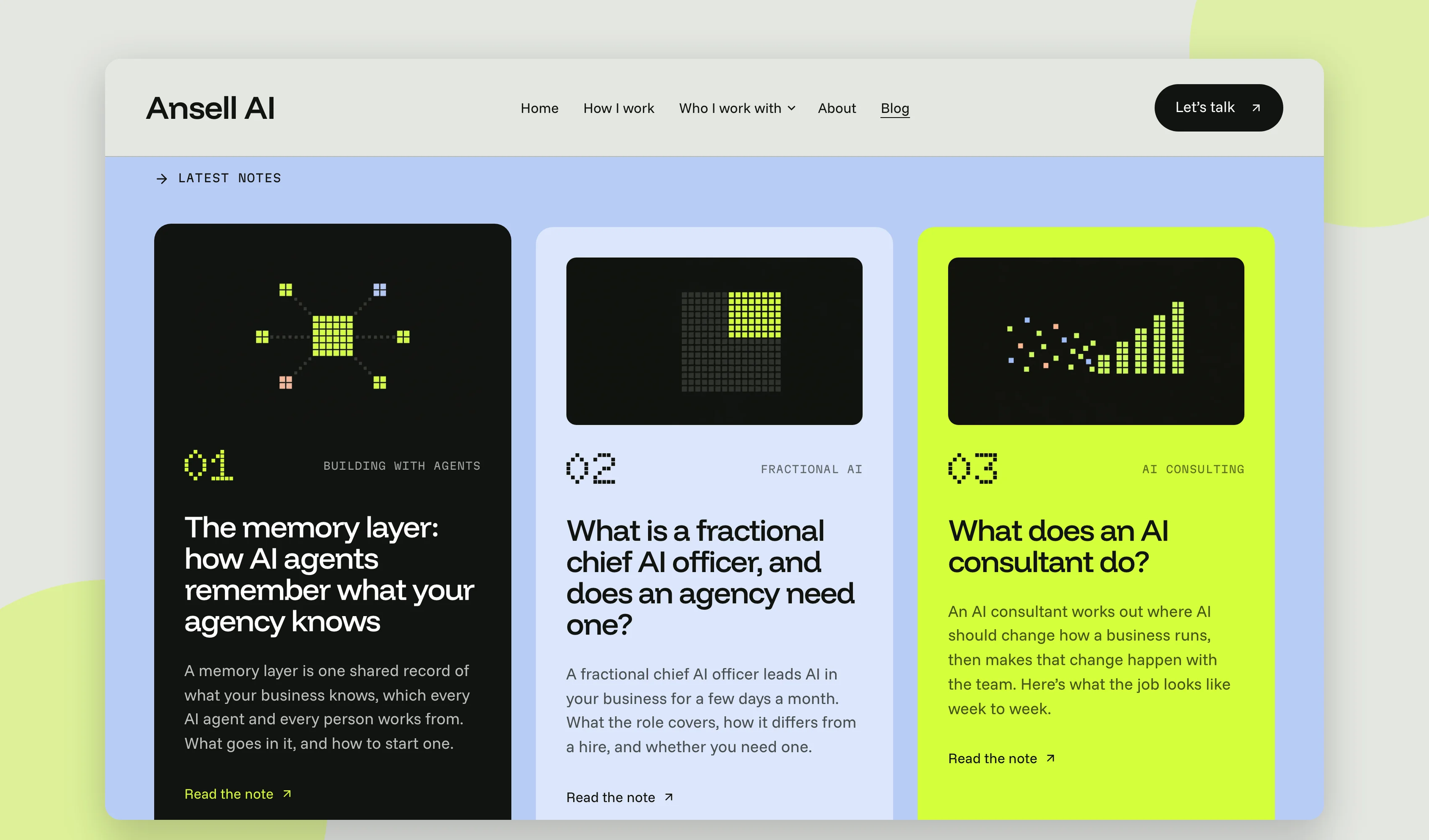 Ansell AI editorial journey showcase