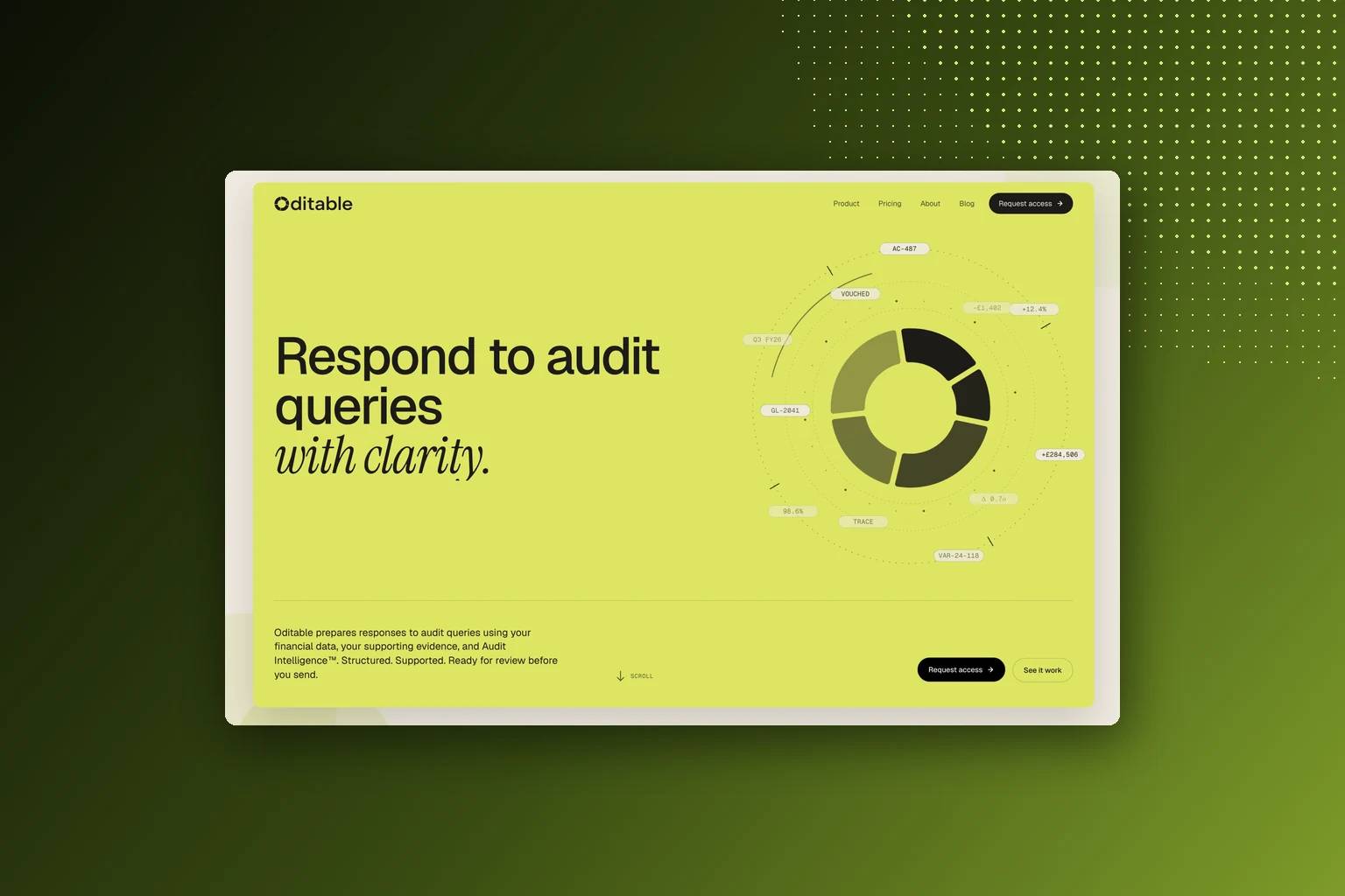 Oditable audit platform